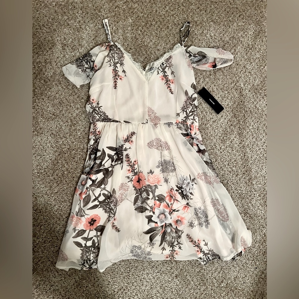 Flower print Lulu’s summer party dress NWT